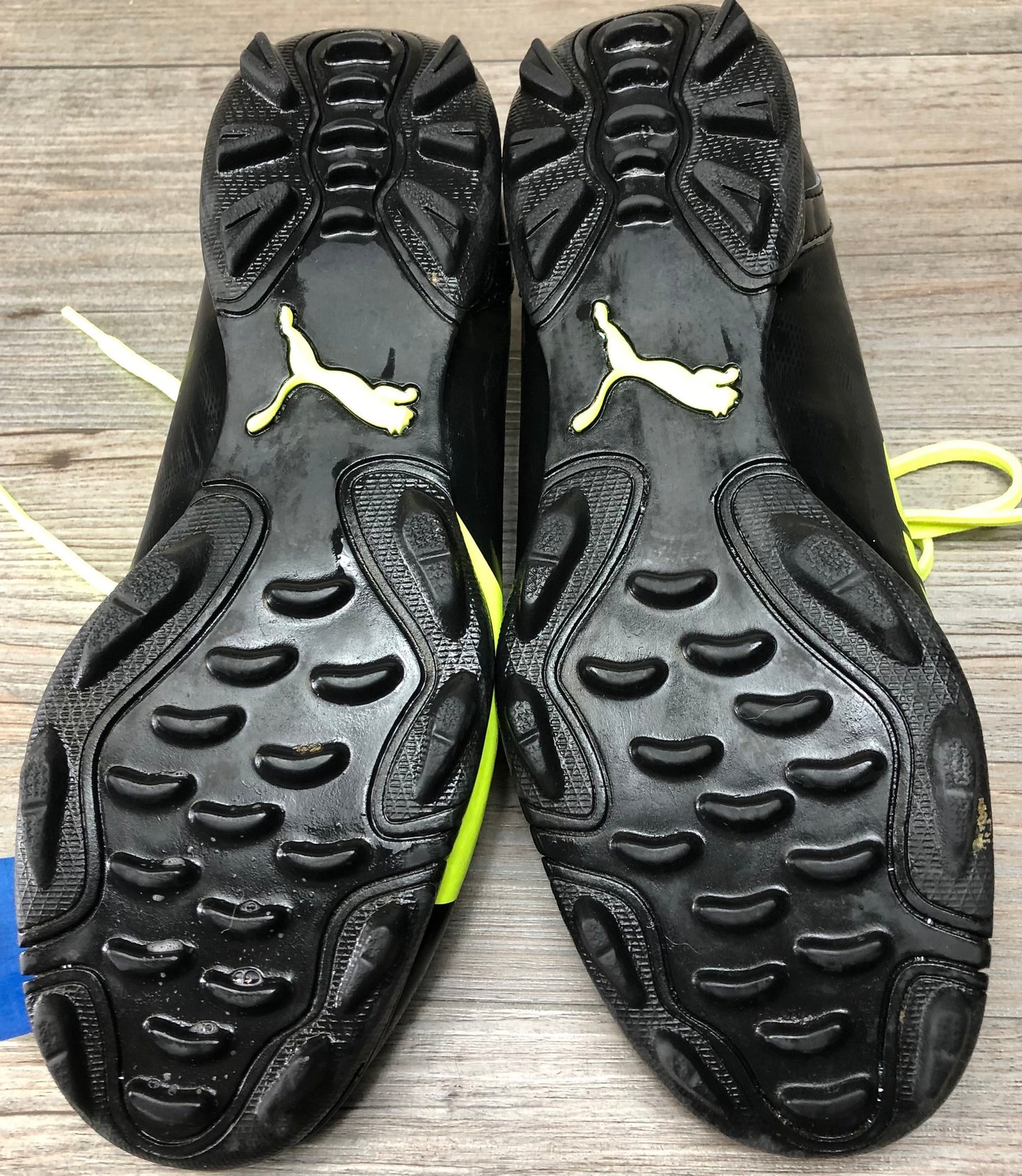 Lime  Puma Baseball Cleats, 6Y