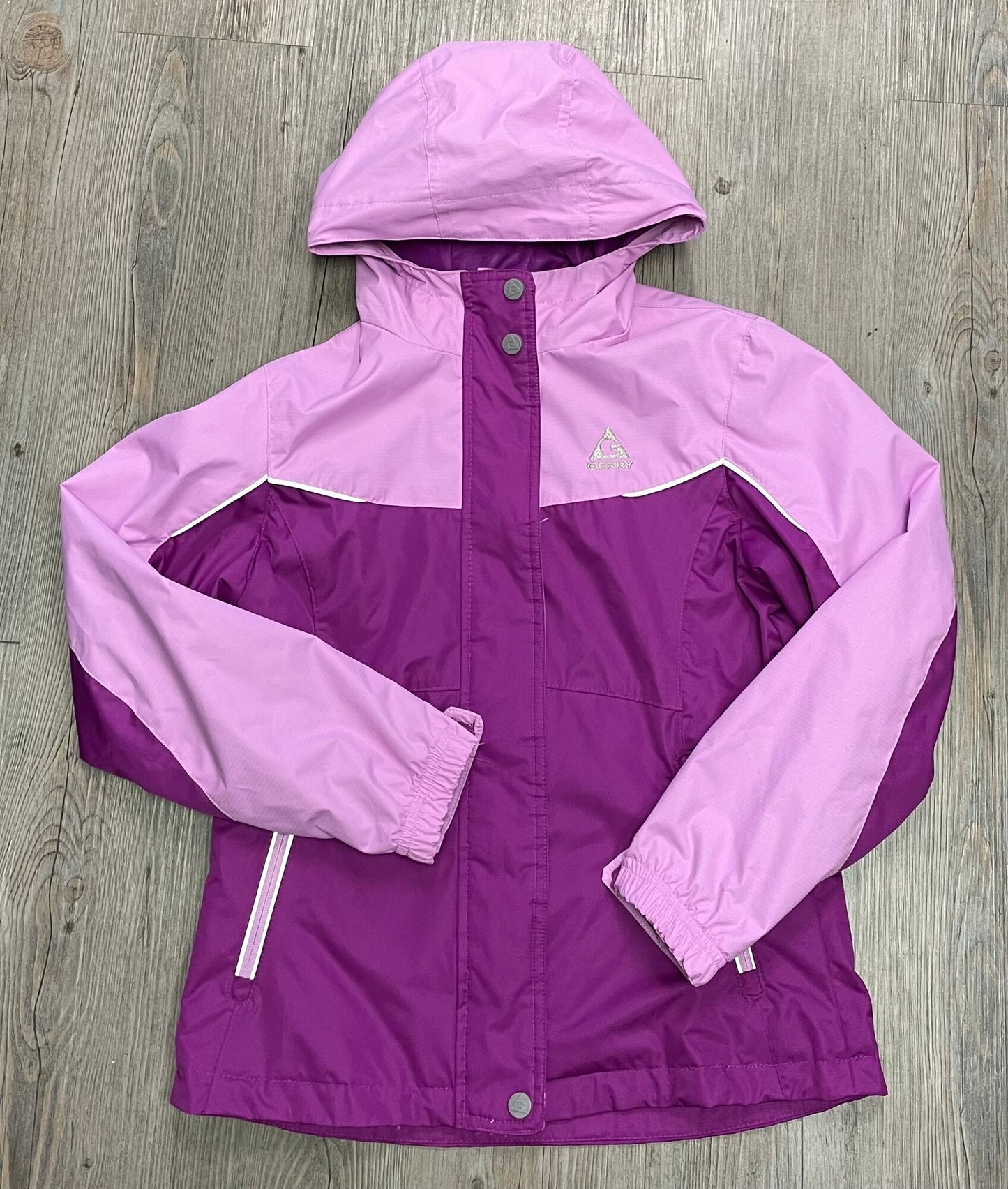 Purple  Gerry Lined Jacket, 10-12Y