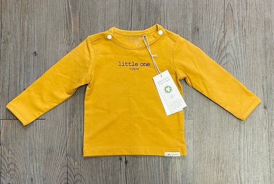 Mustard  Noppies Ls Tee, 1-2M