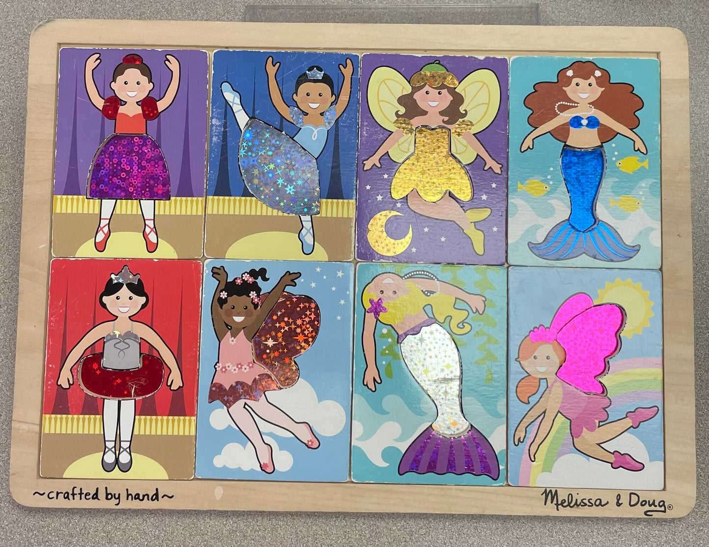 Multi  M&D Peek Through Puzzle, 2Y+