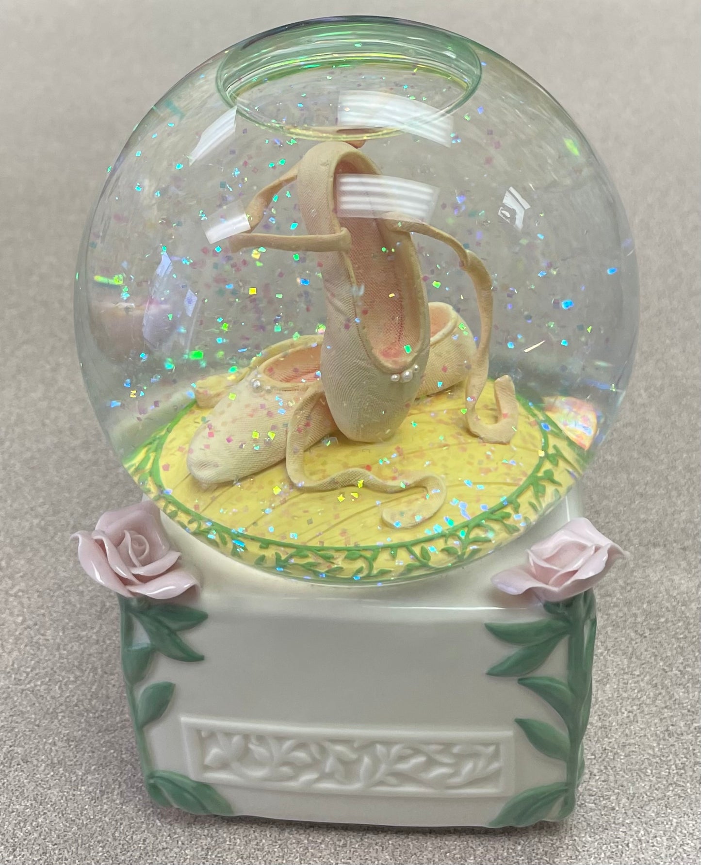 Multi  Ballerina Glitter Globe, Used
