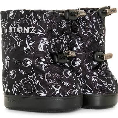 Black  STONZ BOOTIES, Medium