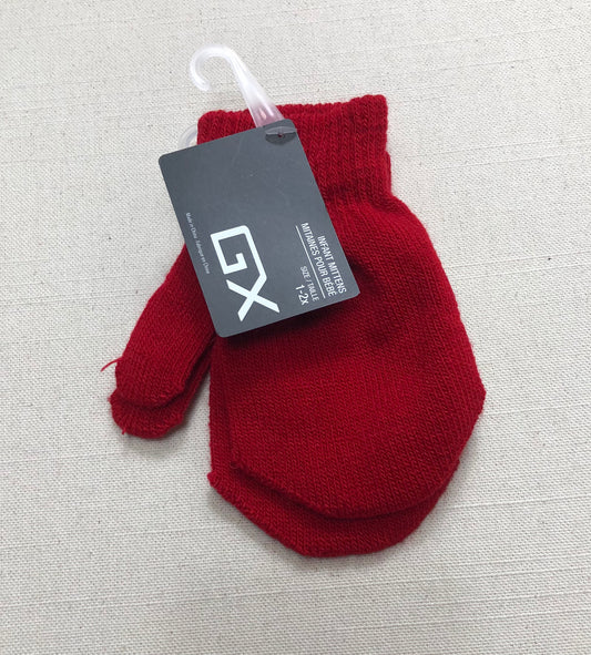 Red  GX Toddler Mitten, 2-3Y