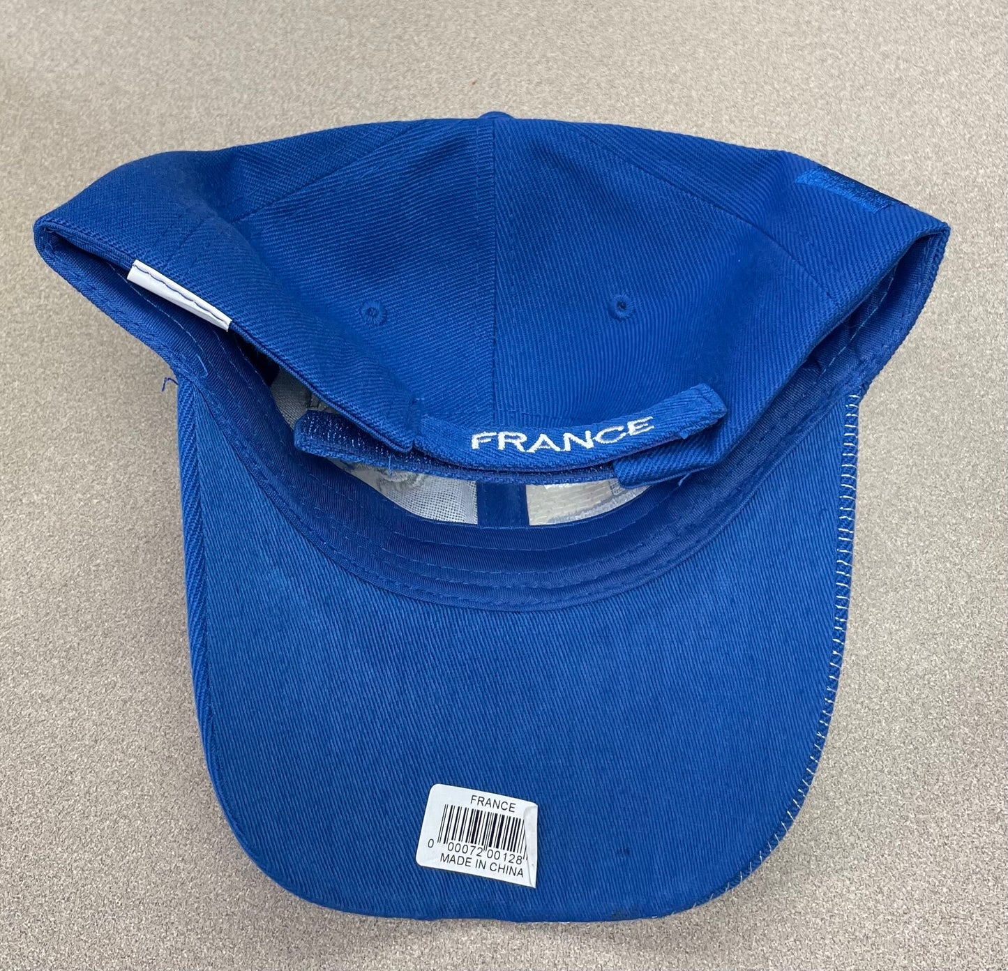 Blue  France Baseball Cap, One Size