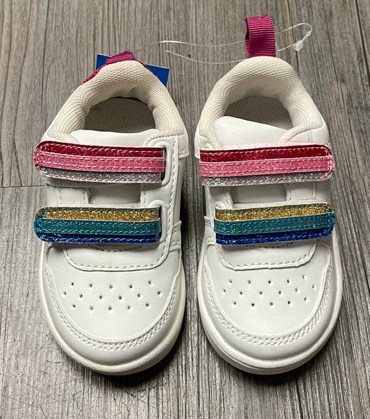 White  Gap  Velcro Shoes, 5T