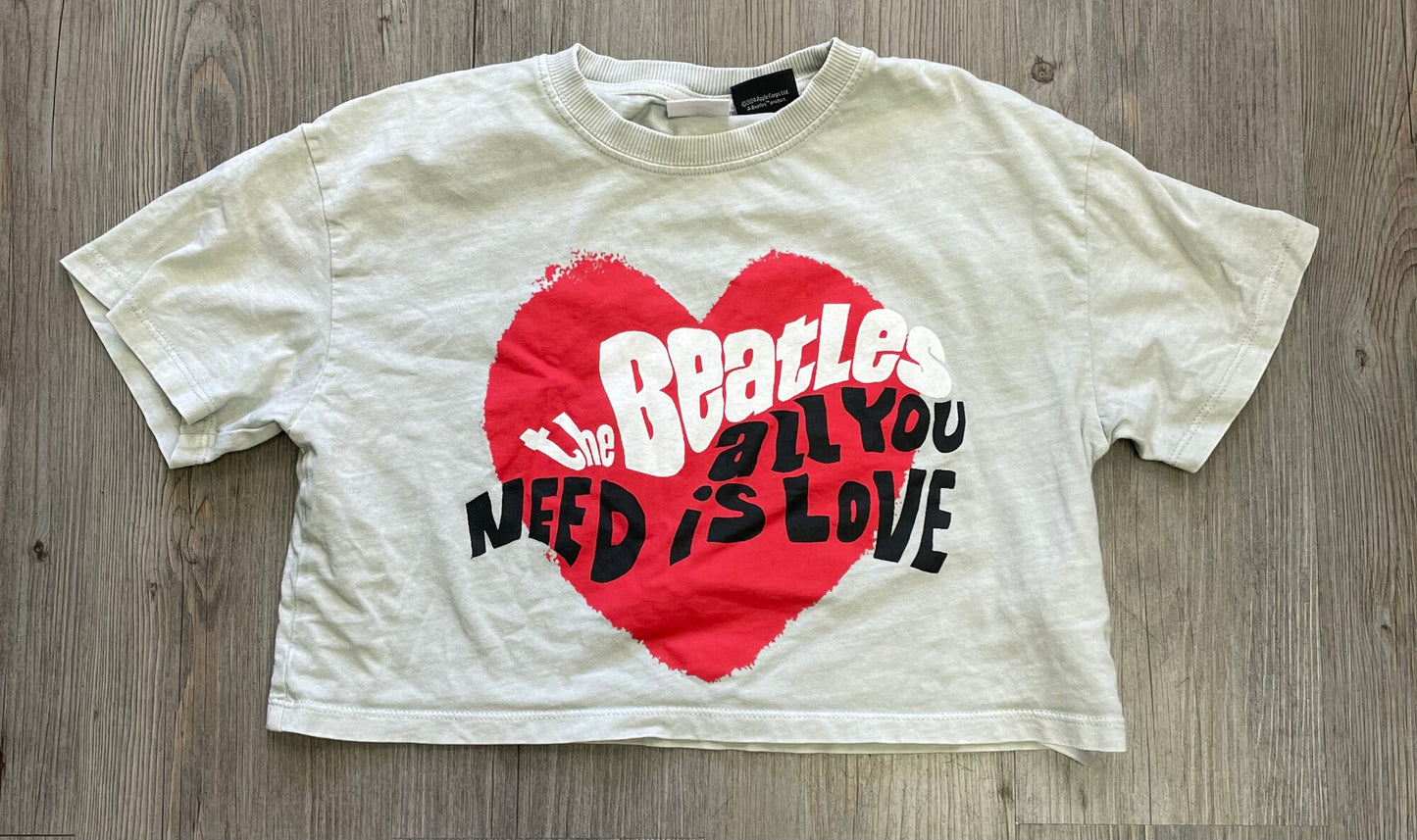 Grey  Zara The Beatles Cropped, 8-9Y