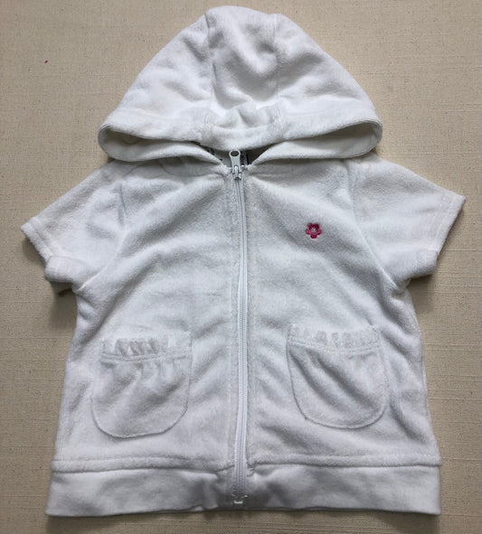 White  Joe Fresh Swim Cover Up, 3-6M