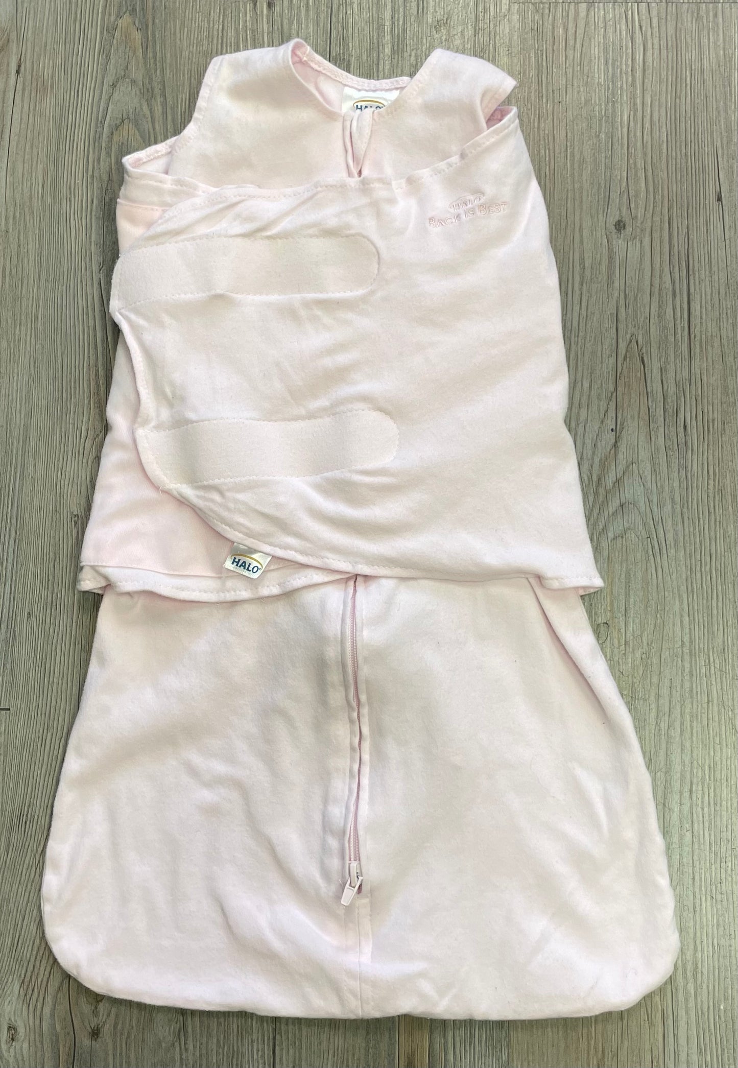 Pink  Halo Swaddle Sleep Sack, 3-6M