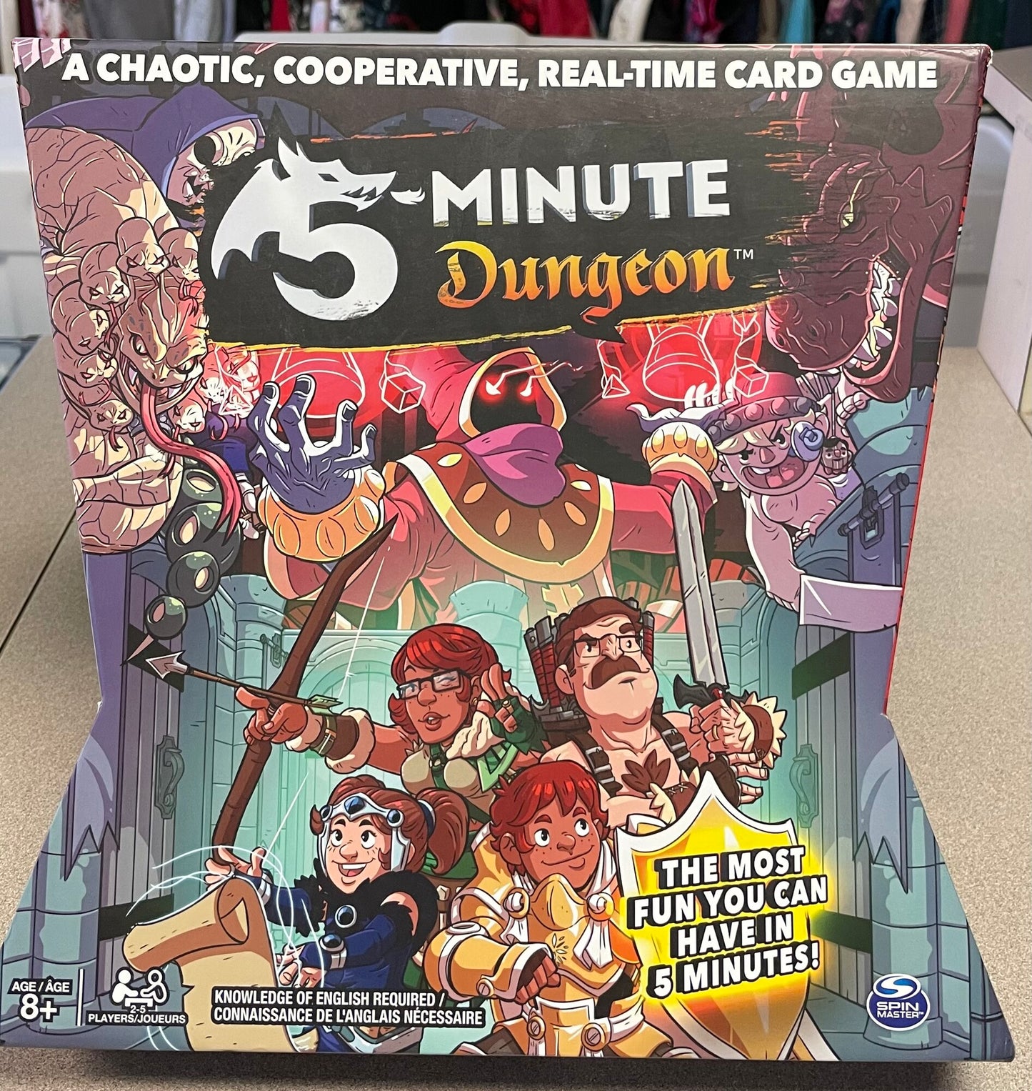 Multi  5 Minute Dungeon Game, Pre-owned