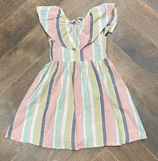 Stripe  Vignette Harper Dress, 9-12M