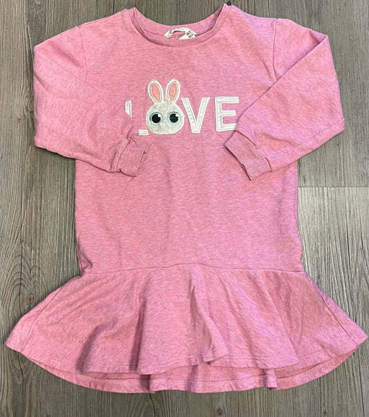 Pink  H&M LS Dress, 4-6Y
