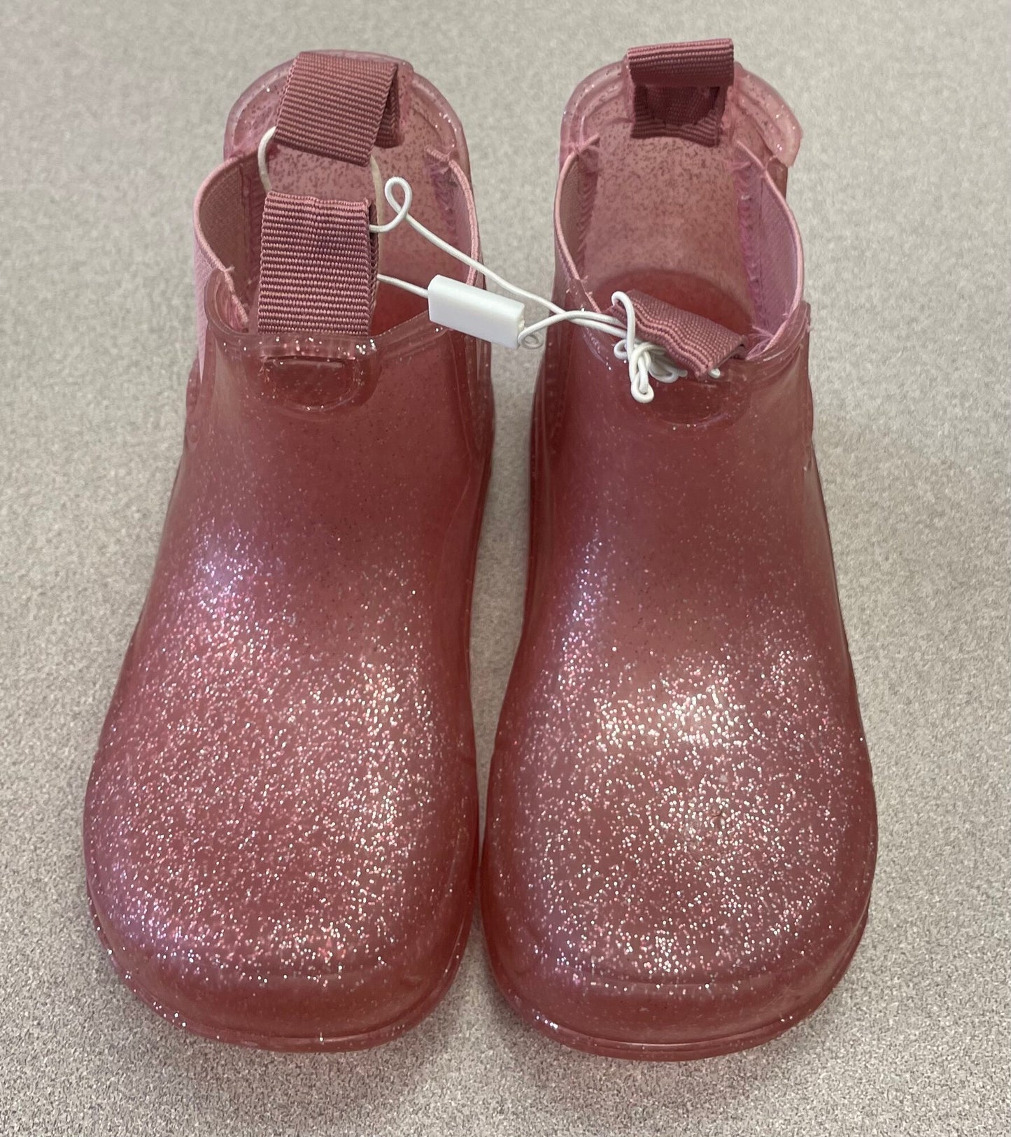 Dustyros  Zara Glitter Rain Boots, 7T