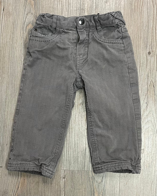 Grey  Mexx Lined Pants, 18-24M