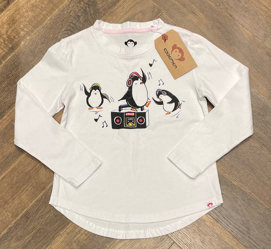 White  Appaman LS Tee, 6Y
