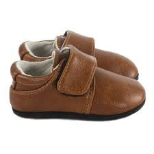 Brown  My Mocs - Ruse Leather, 0-6M