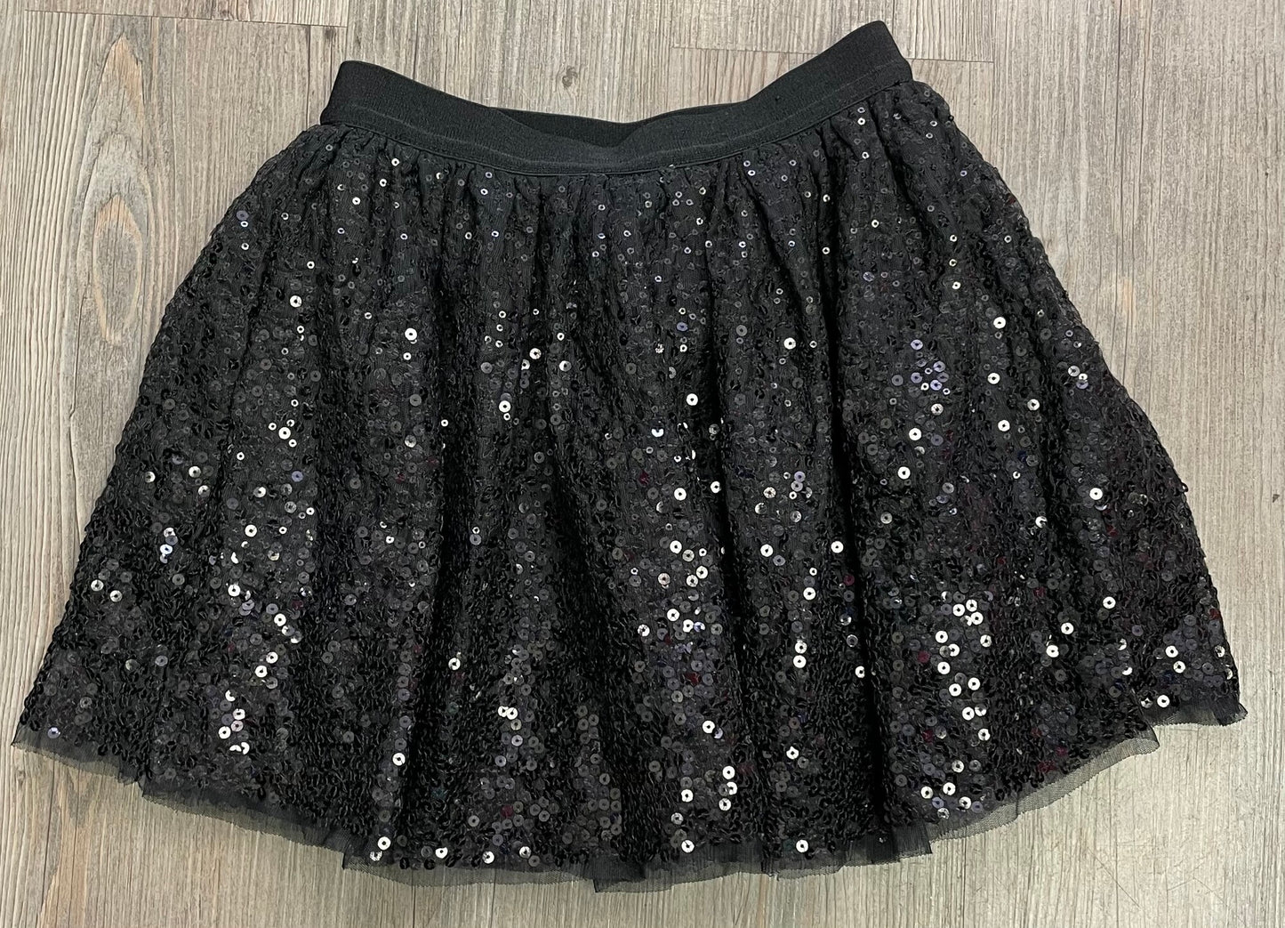 Black  Joe Fresh Sequins Skirt, 6Y