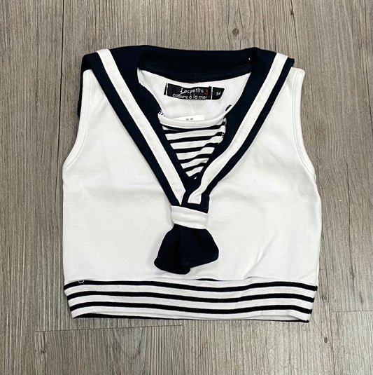 White  Les Petite Tank Top, 3Y