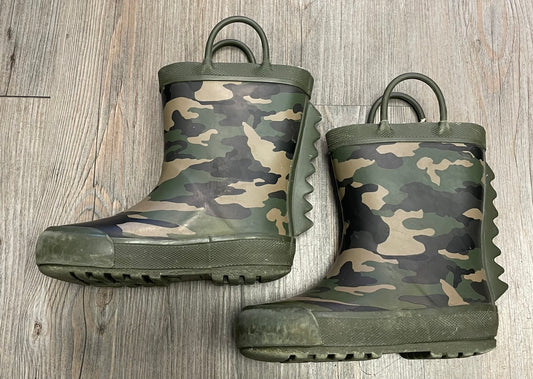 Camo  Camo Lined Rain Boots, 9T