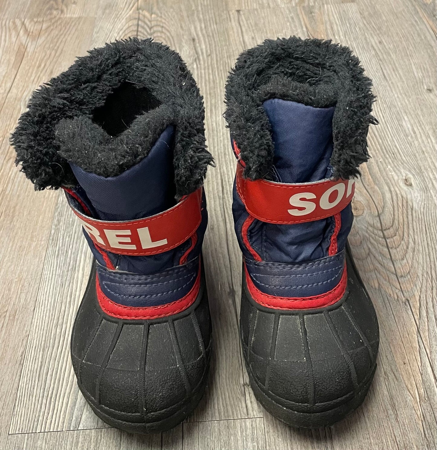 Navy  Sorel Winter Boots, 7T
