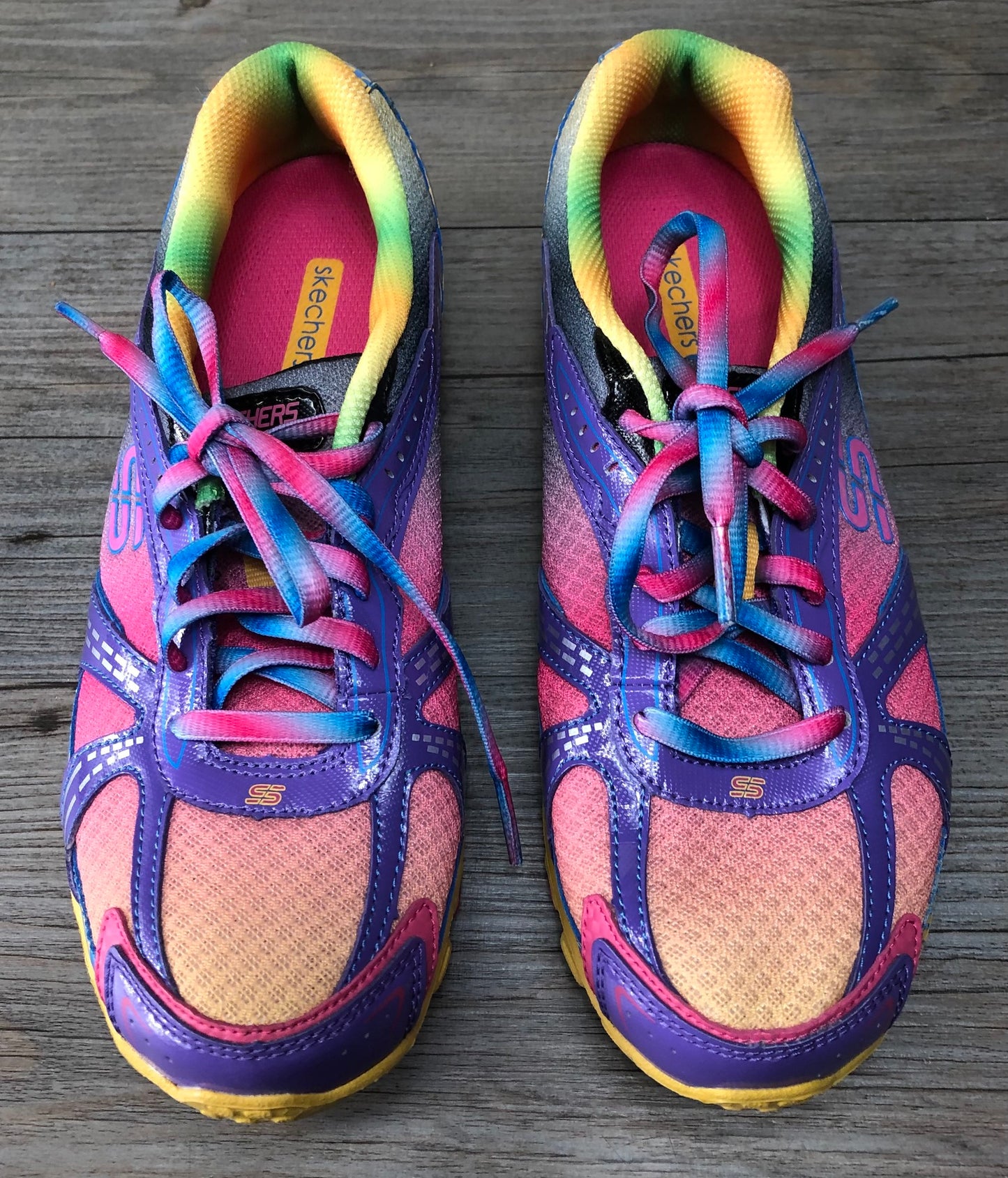 Multi  Skechers Flex Shoes, 6.5Y