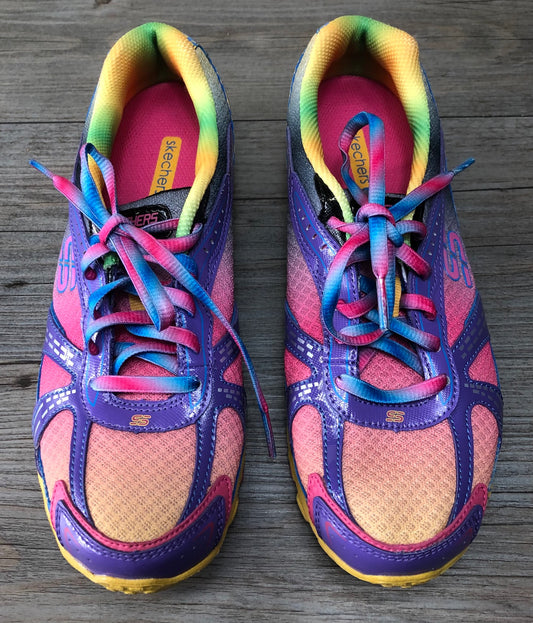 Multi  Skechers Flex Shoes, 6.5Y