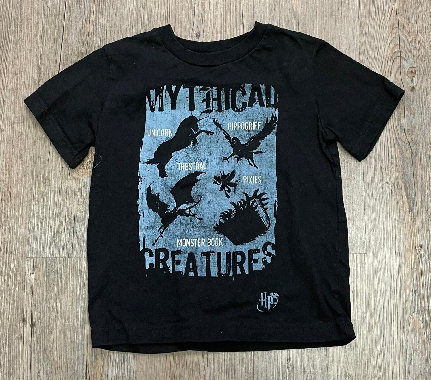 Black  Harry Potter Tee, 6Y