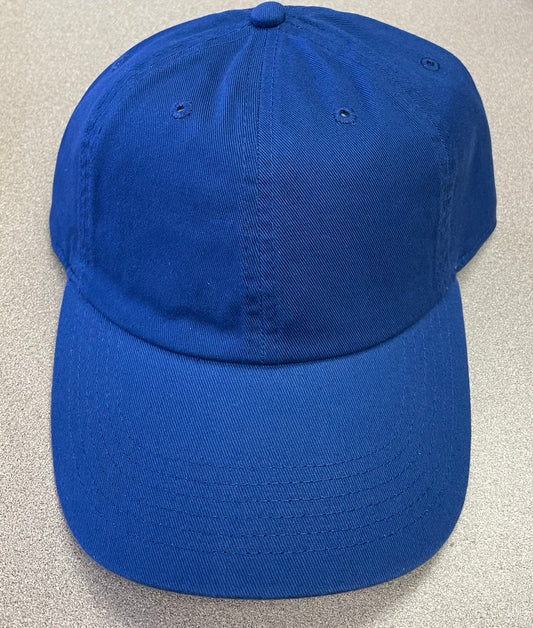 Royal Bl  Adjustable Baseball Cap, One Size