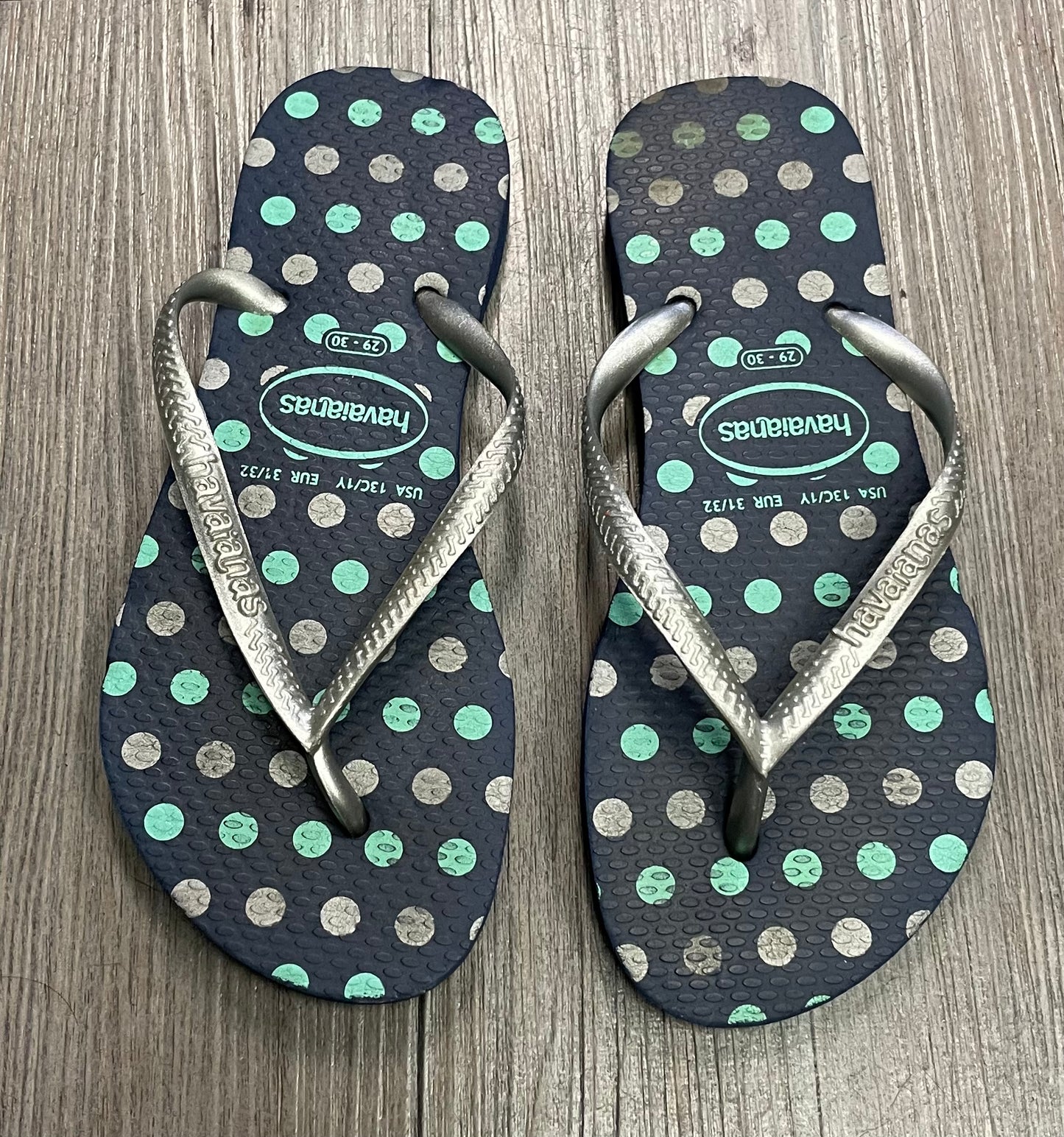 Multi  Havaianas Flip Flop, 11-12Y