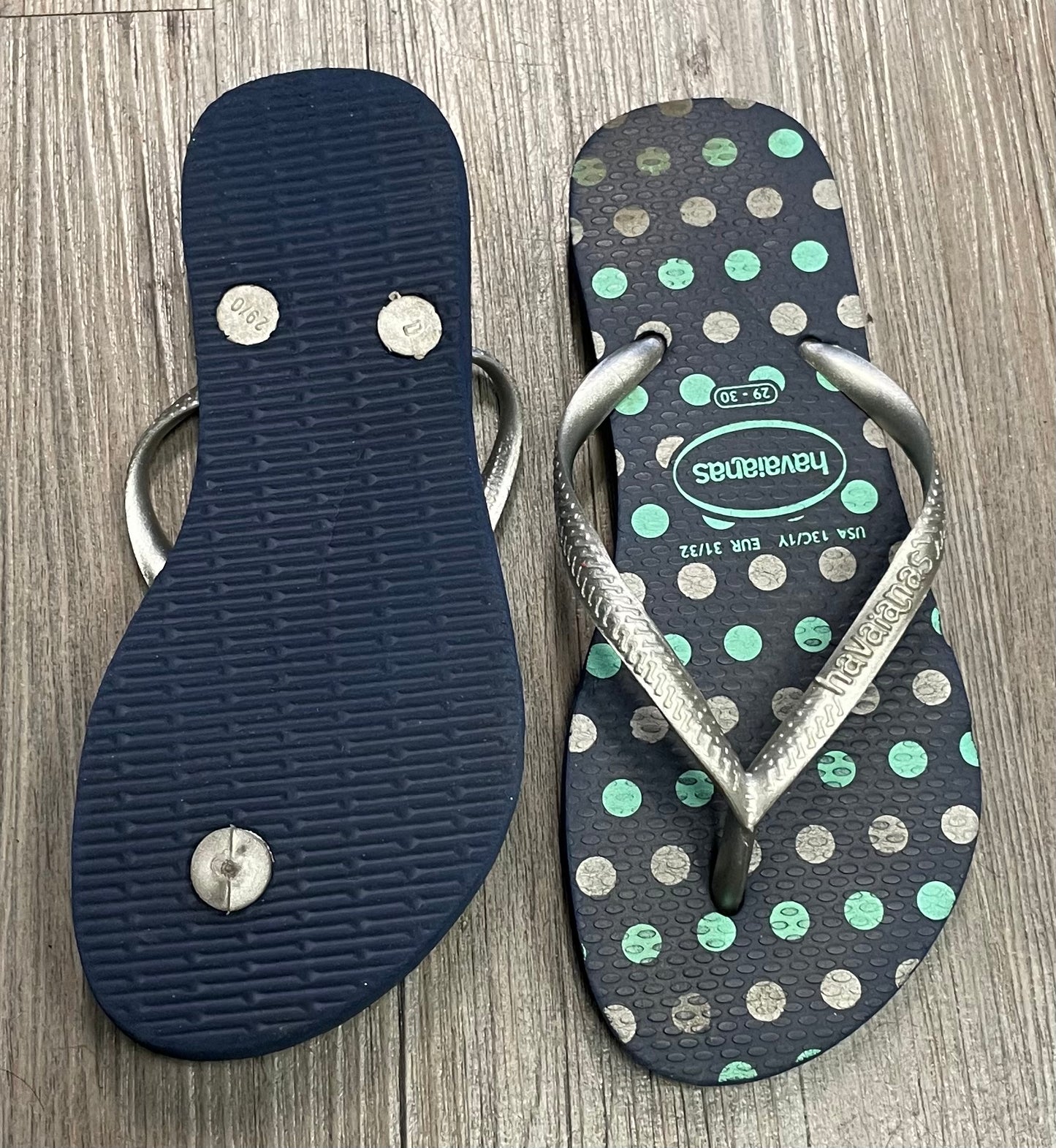 Multi  Havaianas Flip Flop, 11-12Y
