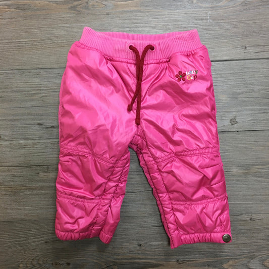 Pink  Gap Lined Pants, 6-12M