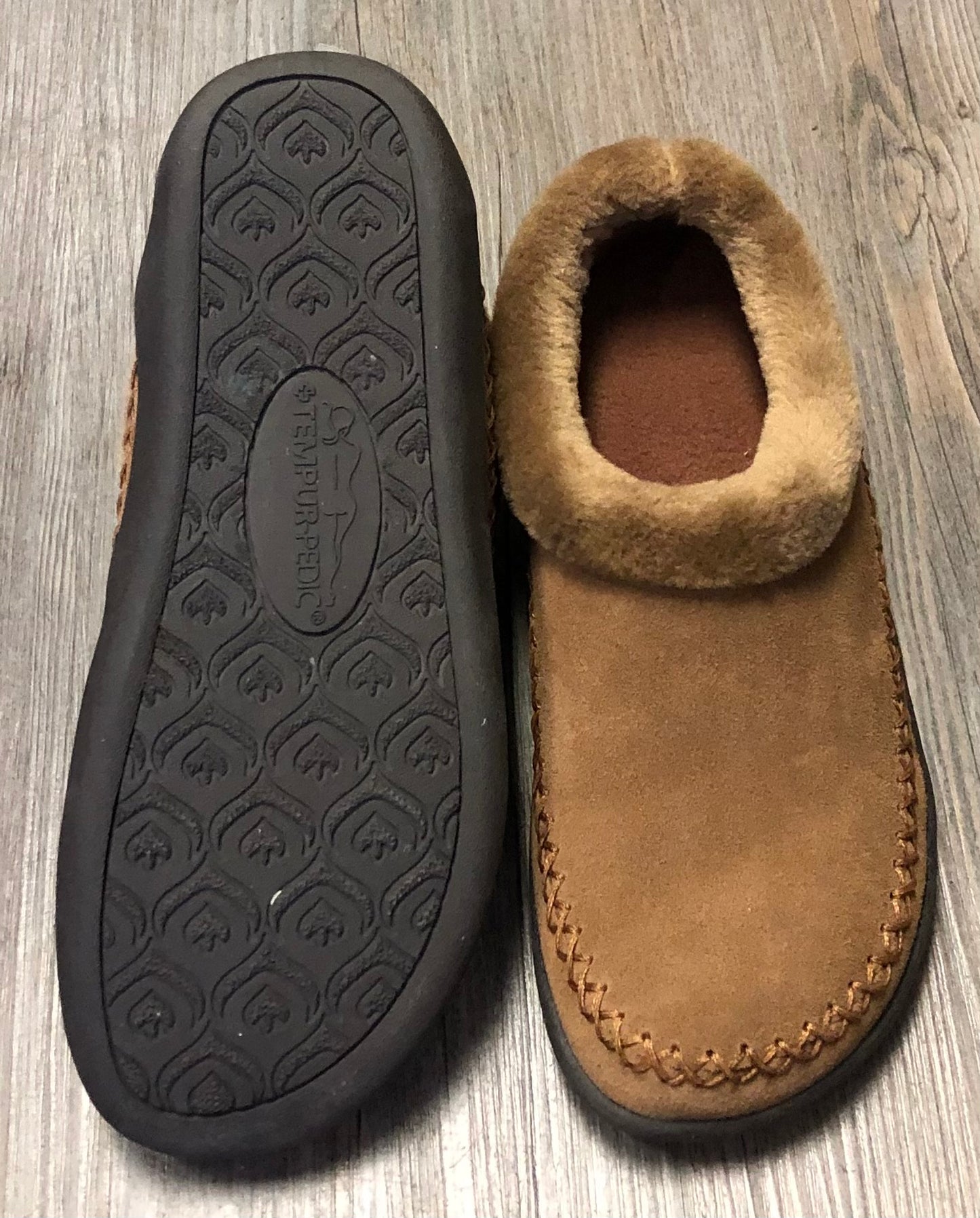 Brown  Tempurpedic Slip On, 6Y