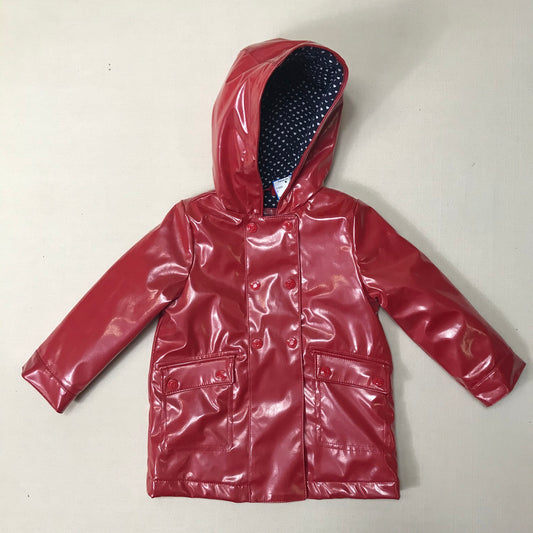 Red  Gap Lined Rainjacket, 3Y