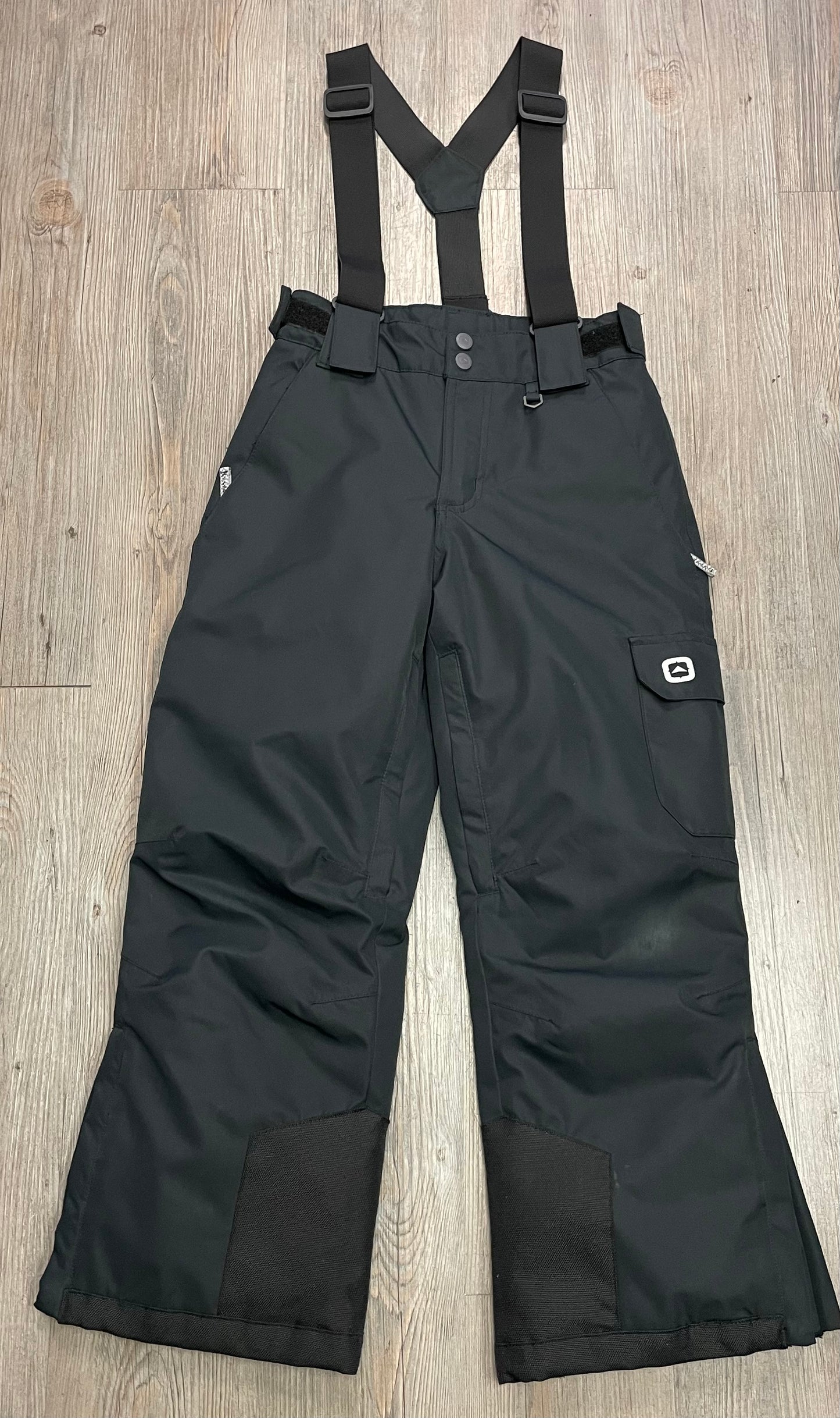 Black  Outbound Snow Pants, 8Y