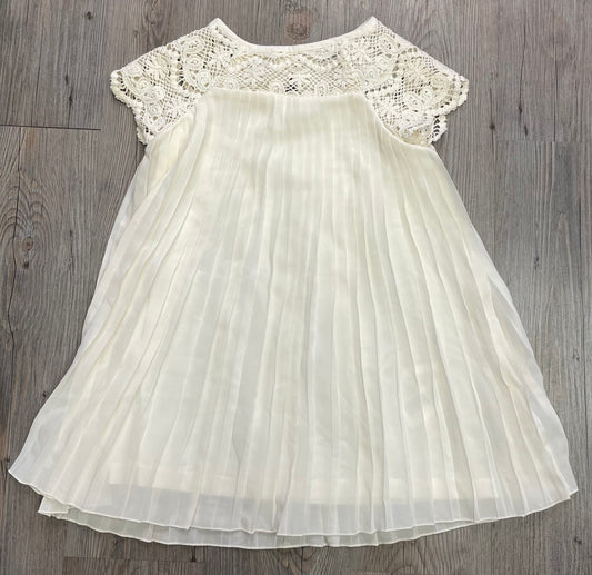 Ivory  H&M Pleated Dress, 4-5Y