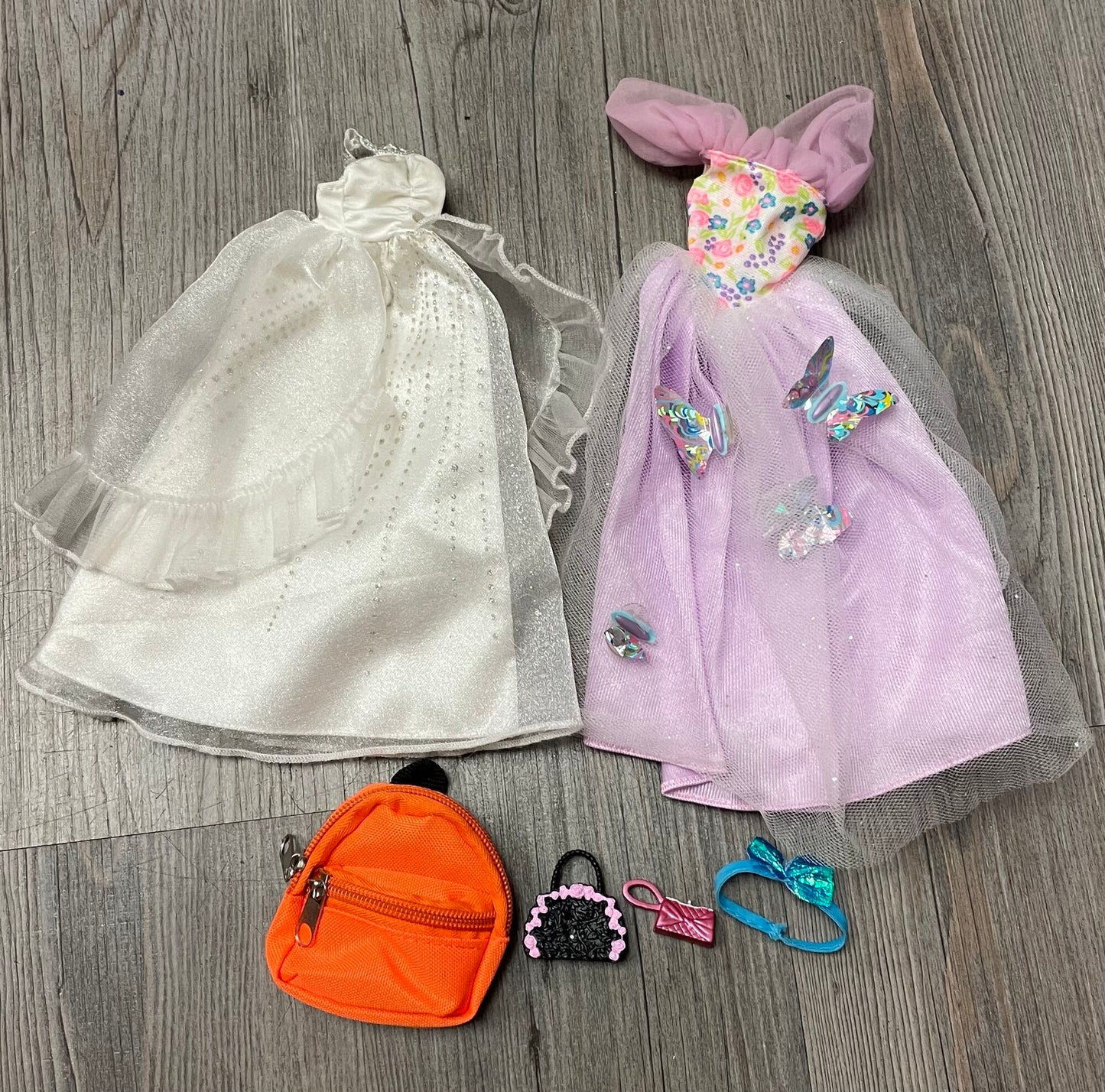 Multi  Barbie Dresses, None