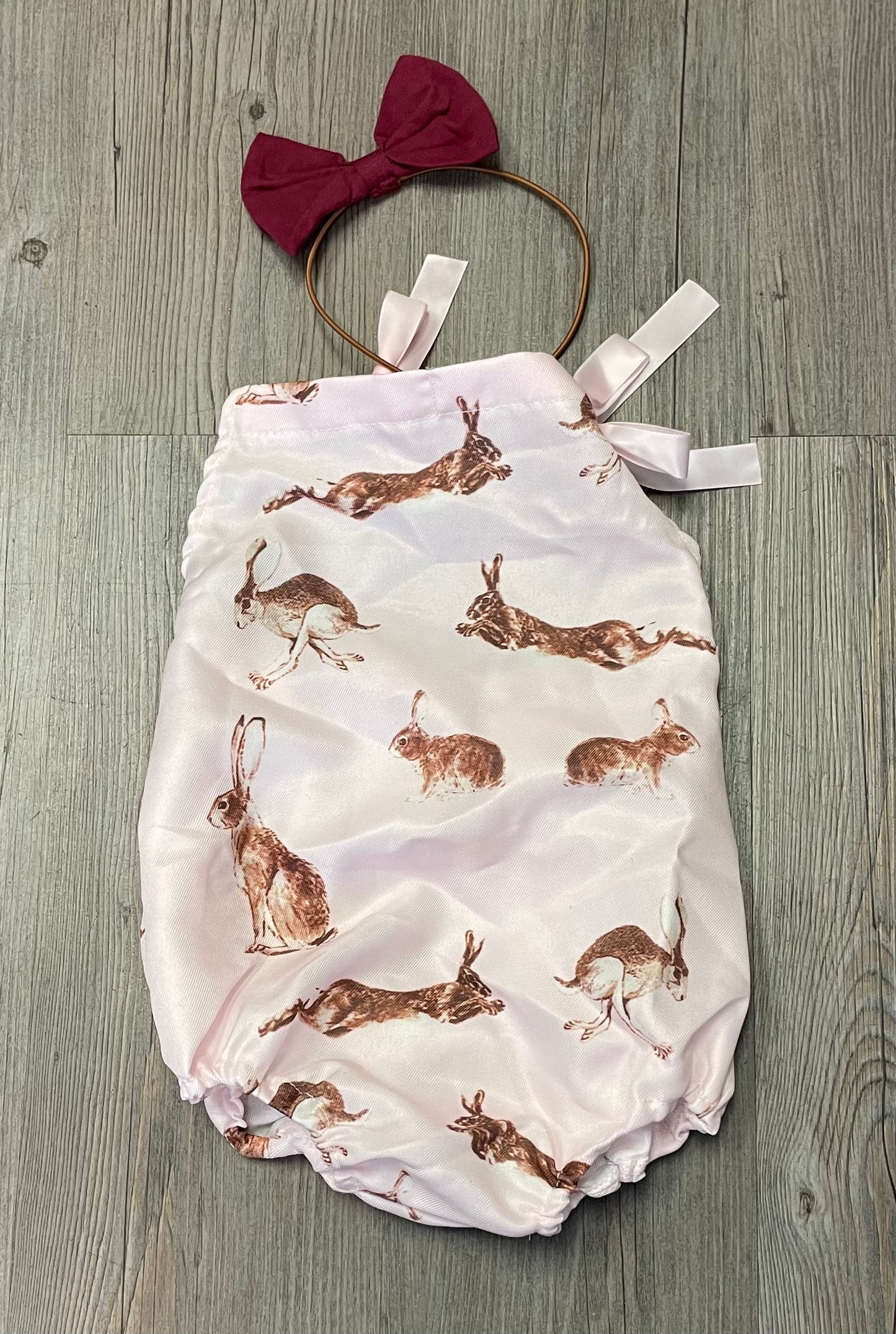 Pink  Patpat Onesie, 12M