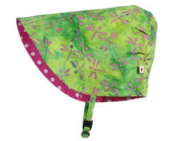 Green  Dragonfly Garden Bonnet, 0-6M