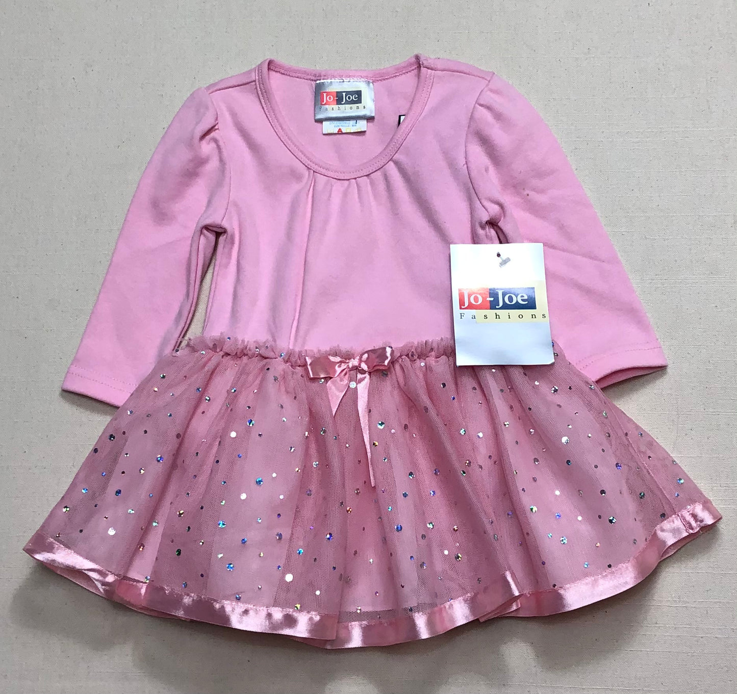 Pink  Jo Joe Fashion Dress, 6-9M