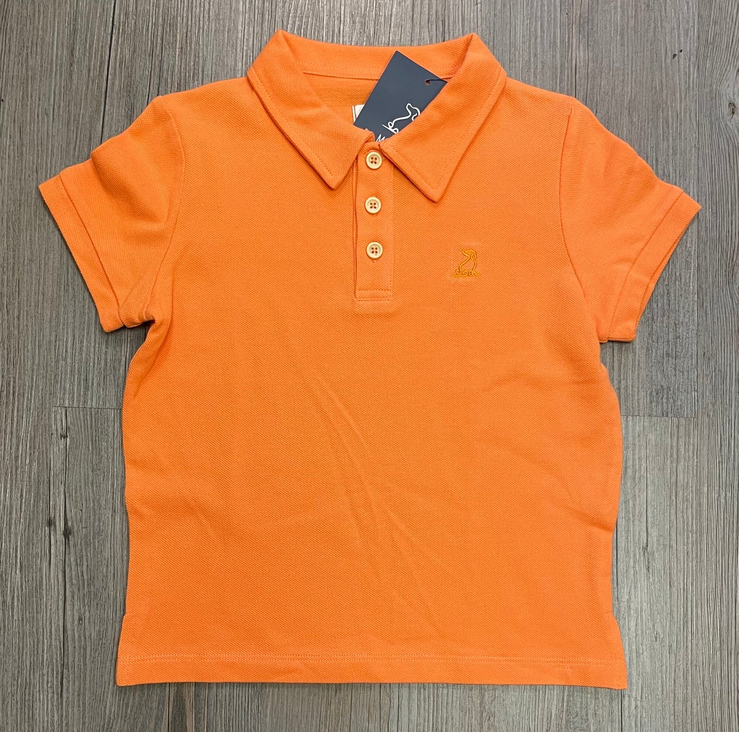 Orange  Me & Henry Polo SL, 5-6Y