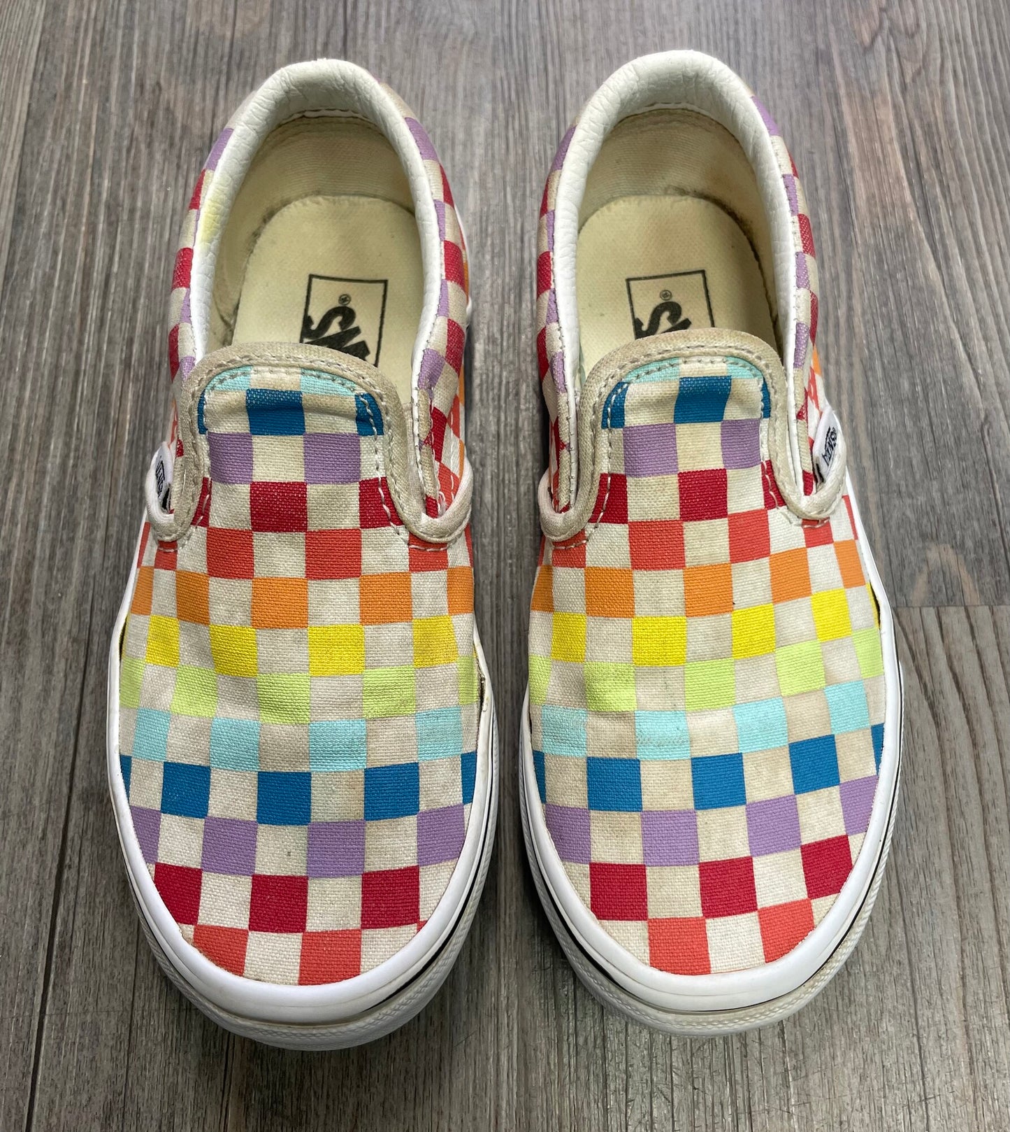 Multi  Vans Slip On Sneaker, 13.5Y