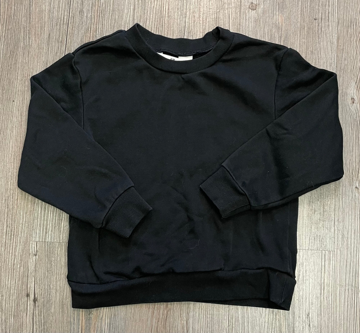 Black  H&M Sweatshirt, 4-6Y