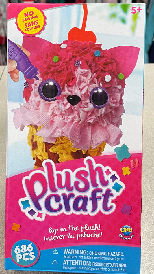 Multi  Plush Craft Pop In The Pl, NEW