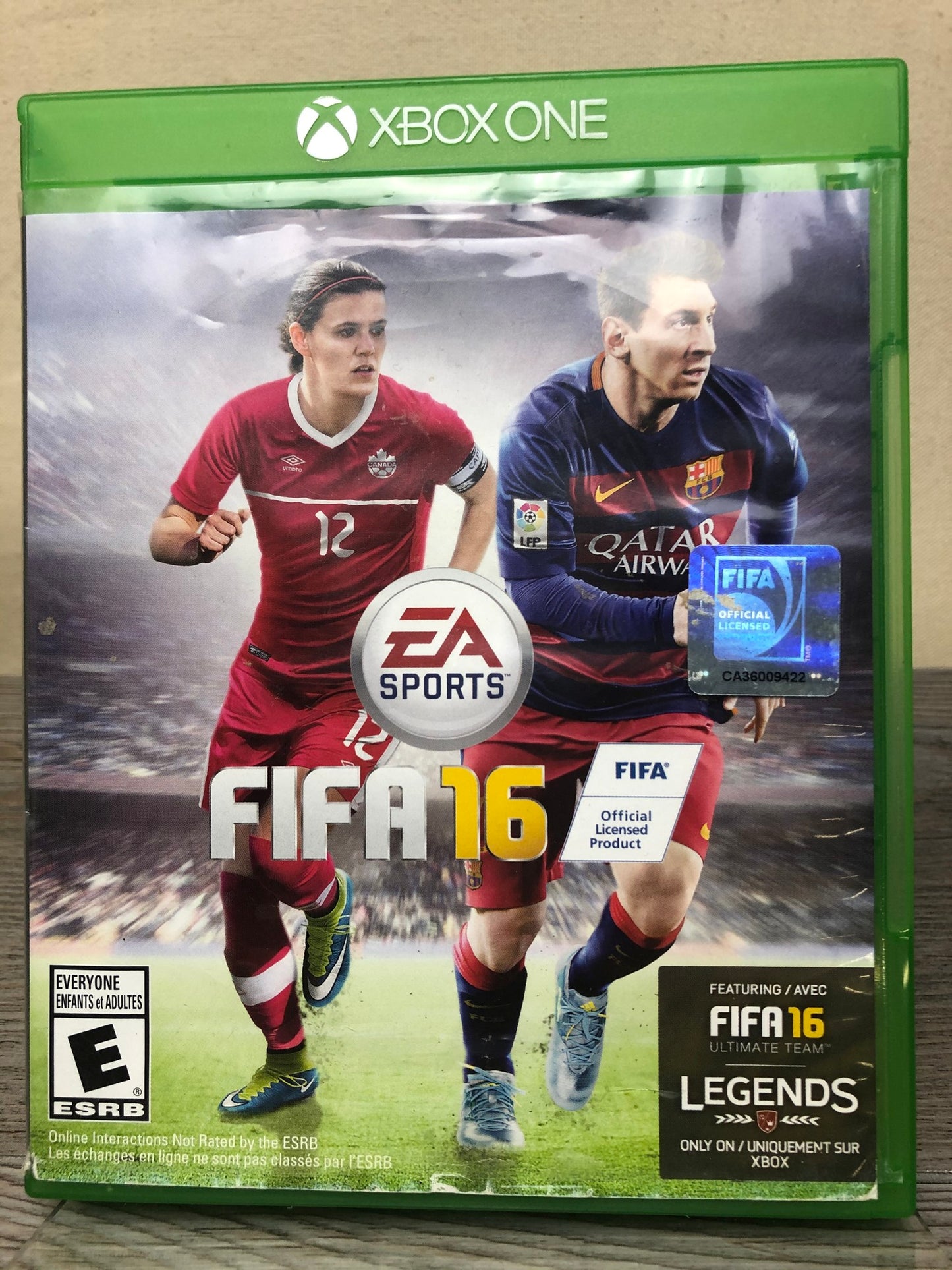None  Fifa 16 Xbox One, USED