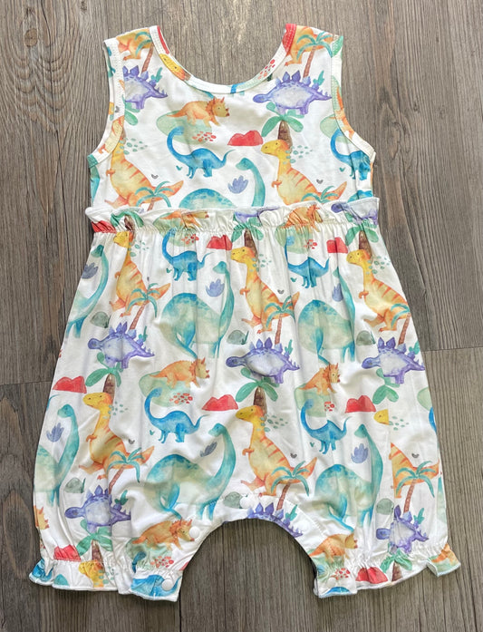 Dinosaur  Tickety- Boo Romper, 6-9M