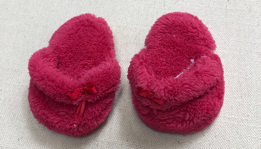 Pink  AG Doll Slippers, 18 Inch