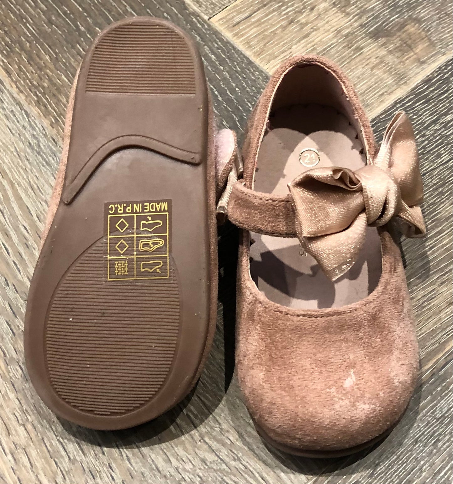 Dustyros  Bubble Slip On Suede Shoe, 5T