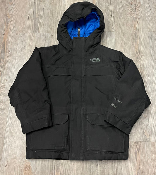 Black  Northface Down Parka, 4Y