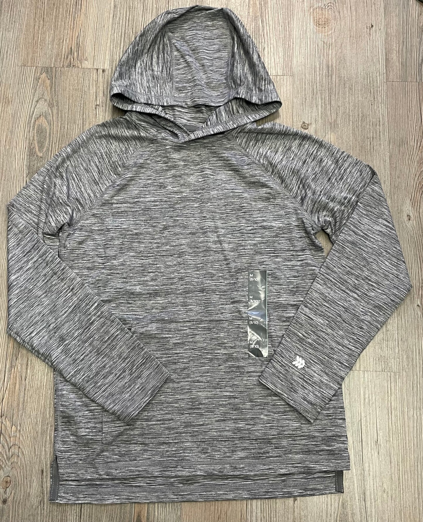 Grey  All In Motion Active Hood, 8-10Y