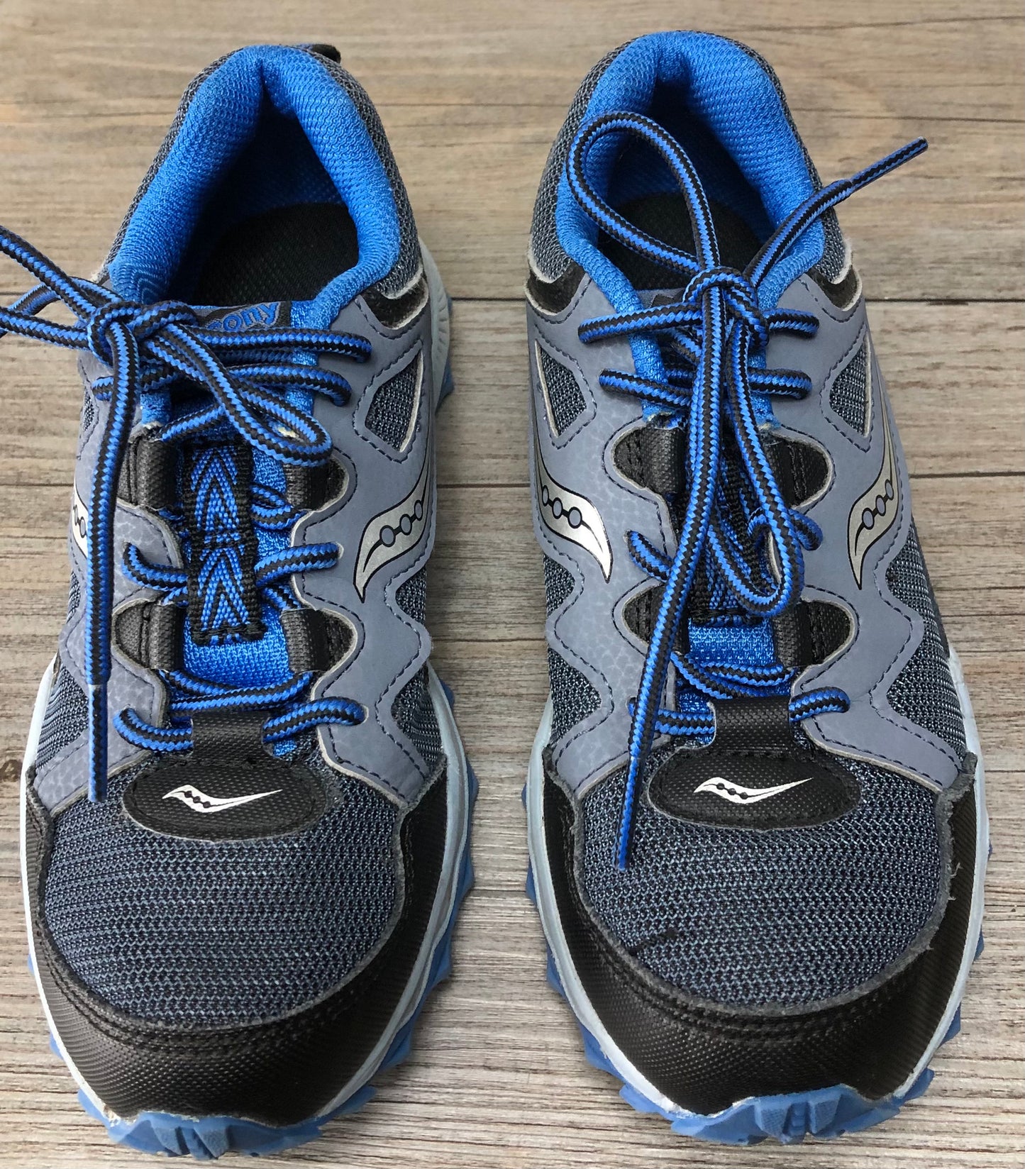 Blue  Saucony-Pergrine Runners, 1Y