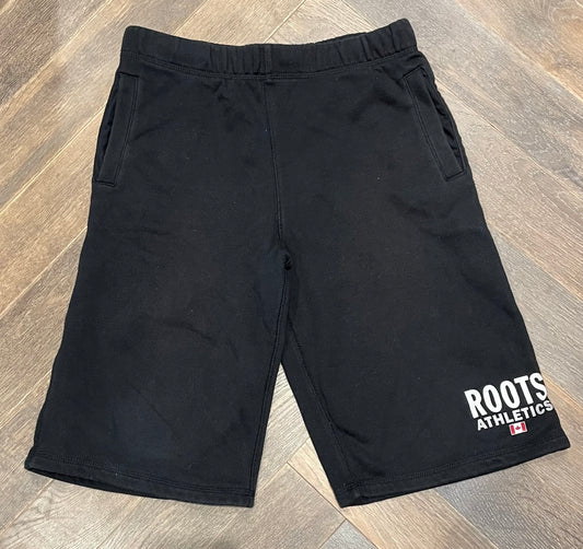 Black  Roots Shorts, 14Y